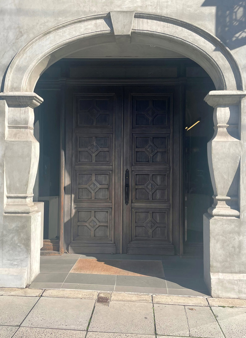 Entrance Timber Door