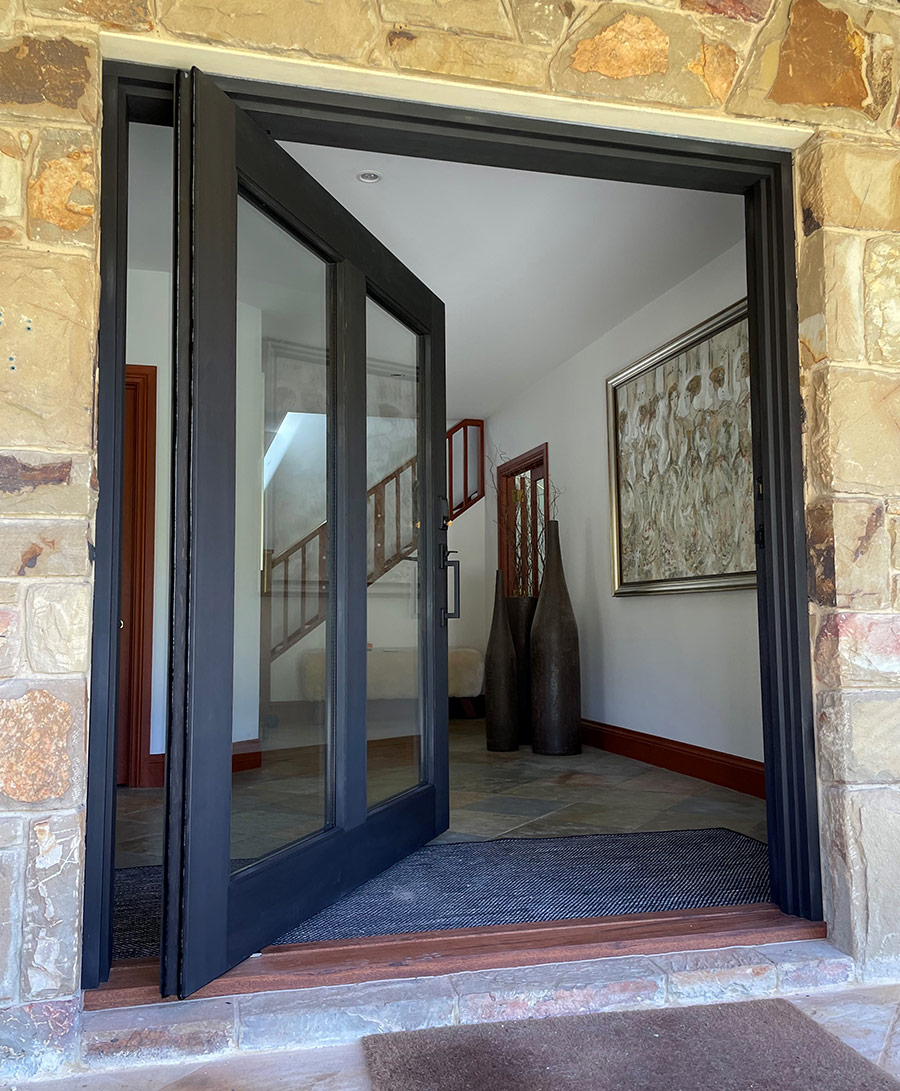 Glass Pivot Door