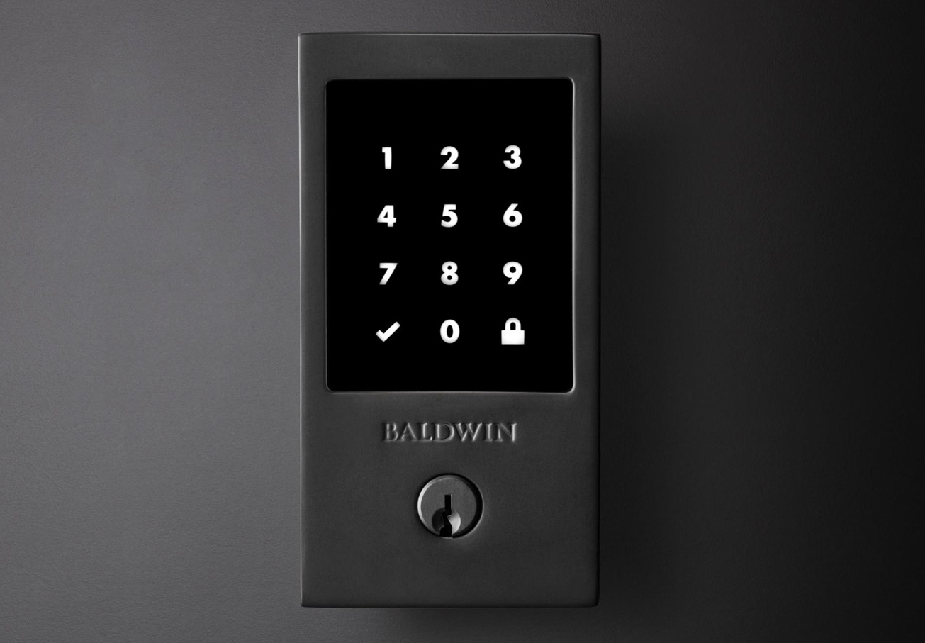 Control Baldwin Touchscreen Locks Anywhere, Anytime