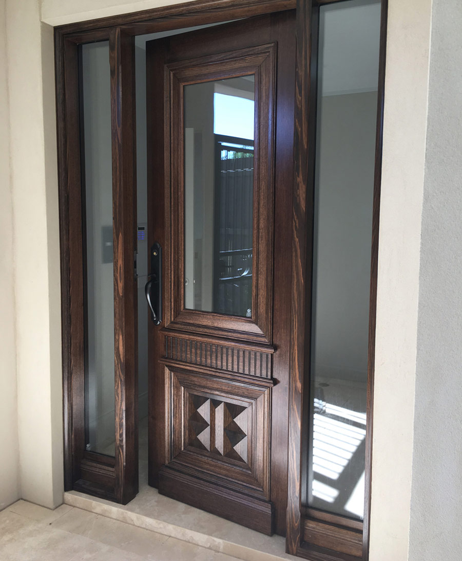 Internal Glass and Wood Doors