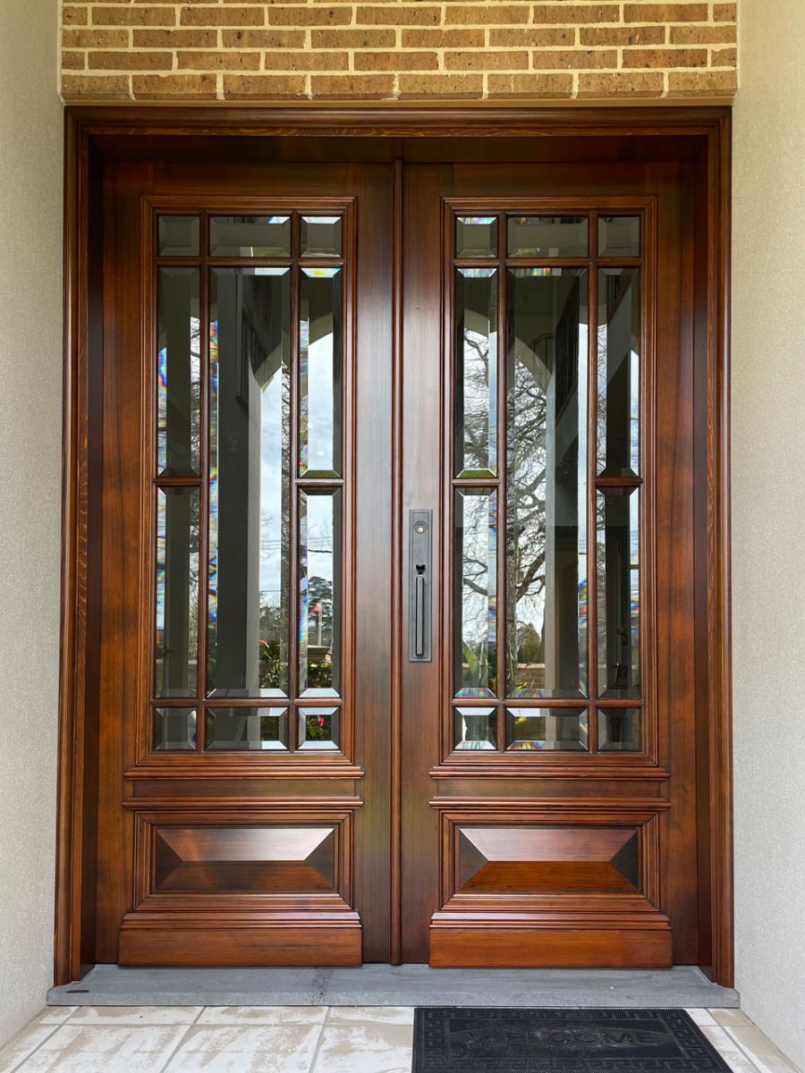 Modern Timber Front Doors