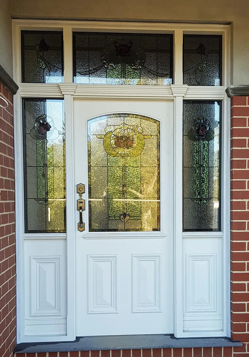 Stained Glass Doors