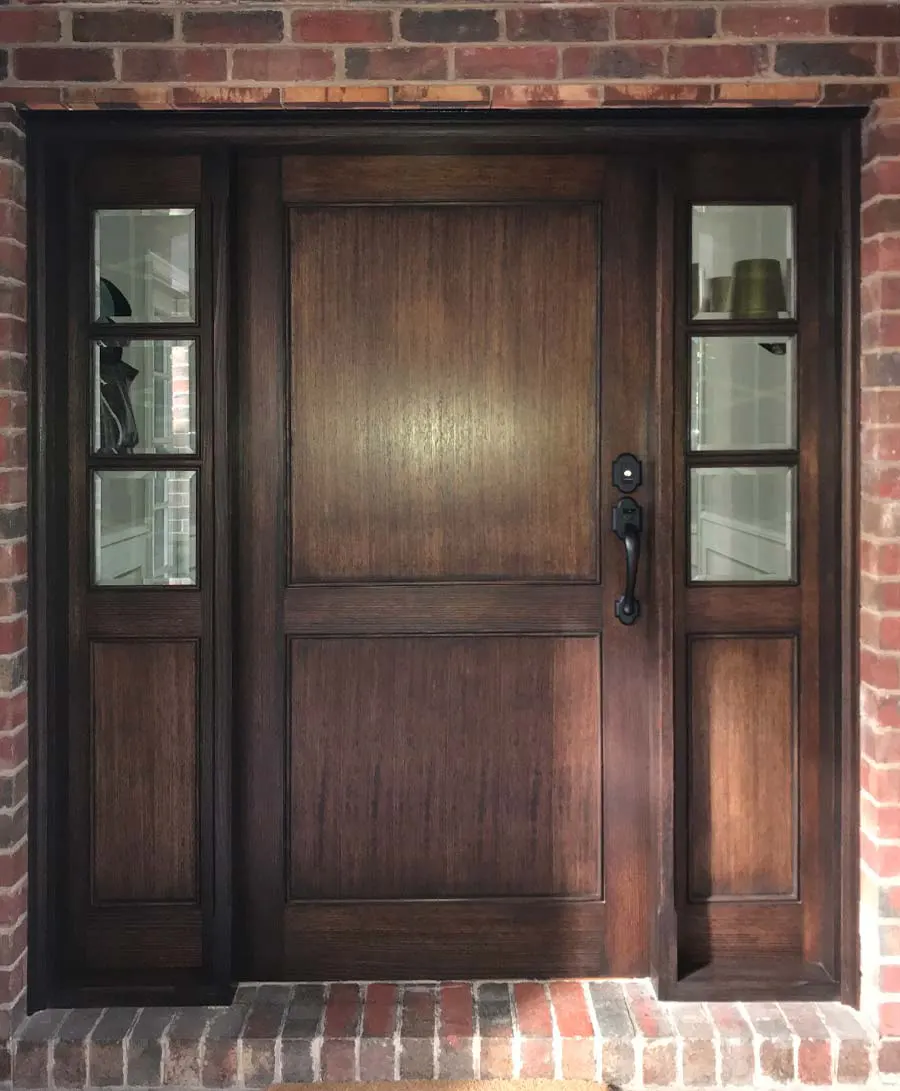 semi solid doors