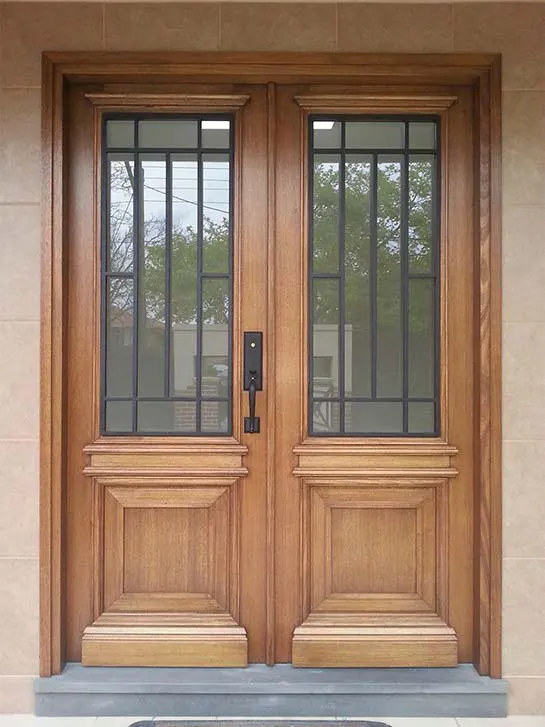 wrought iron doors