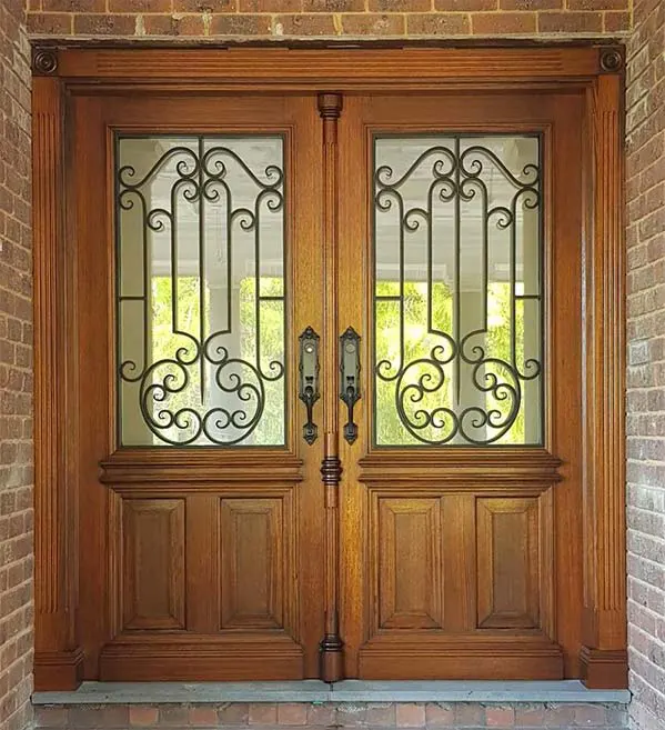 custom made wrought iron security doors melbourne